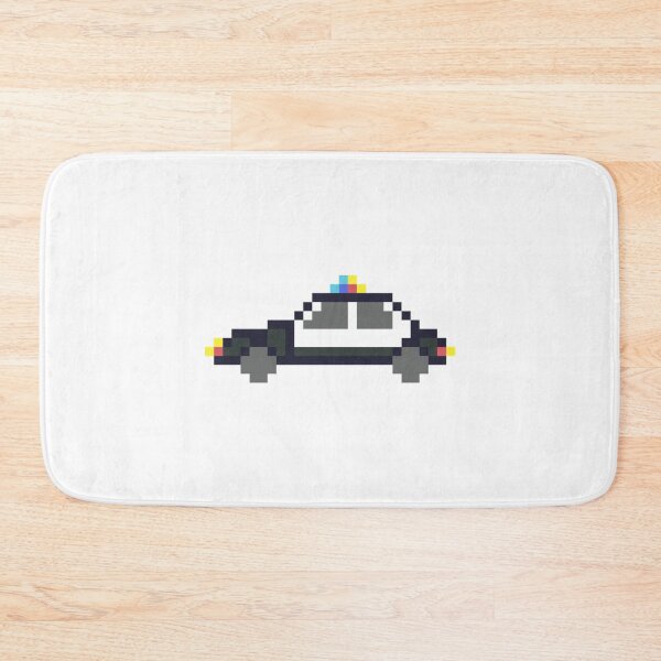 Item preview, Pixel art police car designed and sold by LindaMelody.