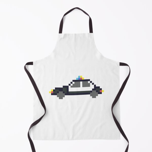 Item preview, Pixel art police car designed and sold by LindaMelody.