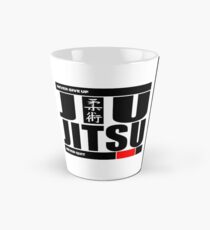 Jiu Jitsu - niemals aufgeben niemals aufhören Tasse (konisch)