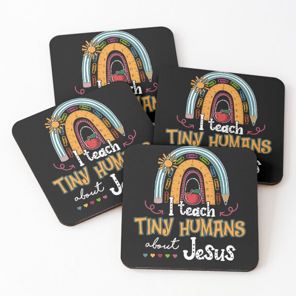 Item preview, I teach tiny humans about Jesus designed and sold by Scotte-Swiercz.