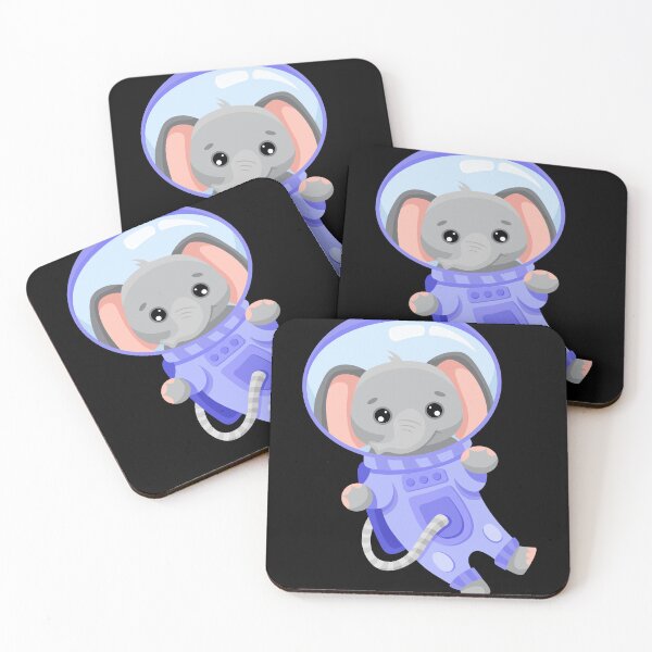 Item preview, Cute Elephants, Astronaut Elephants Space Elephants Tee for Men Women kids designed and sold by Waleedw.