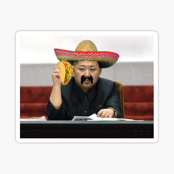 Mexikaner Kim Jong-un Sticker