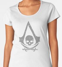 Pirate skull Women's Premium T-Shirt