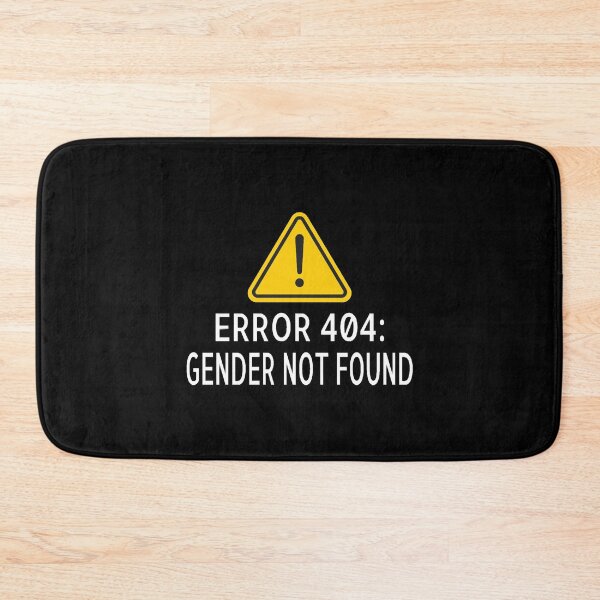 Item preview, Error 404 Gender Not Found Pride Non-Binary designed and sold by StefanDumfries.