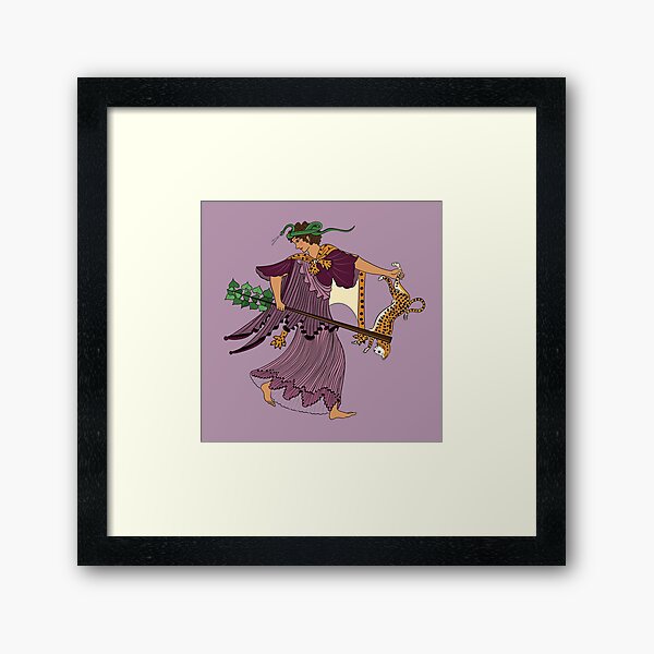 Follower of Dionysos: Maenad Sticker for Sale by archaeologyart