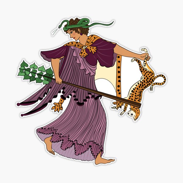 Follower of Dionysos: Maenad | Sticker