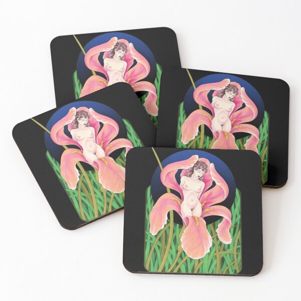 Item preview, Fantasy T-ShirtNight Blooming Iris designed and sold by StefanDumfries.