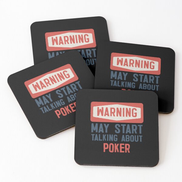 Item preview, Warning May Start Talking About Poker  designed and sold by ScottSmit74462.