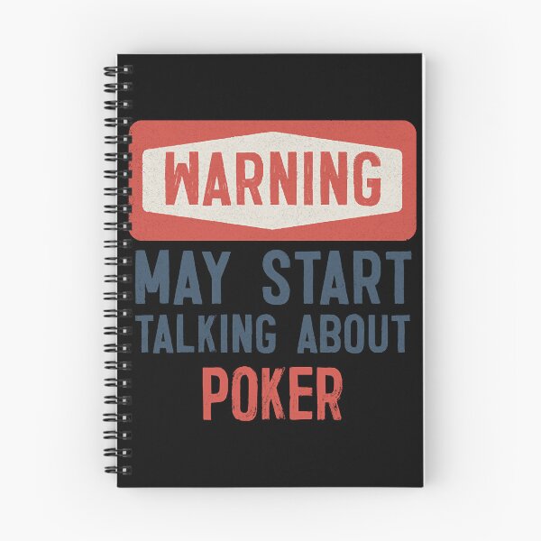 Item preview, Warning May Start Talking About Poker  designed and sold by ScottSmit74462.