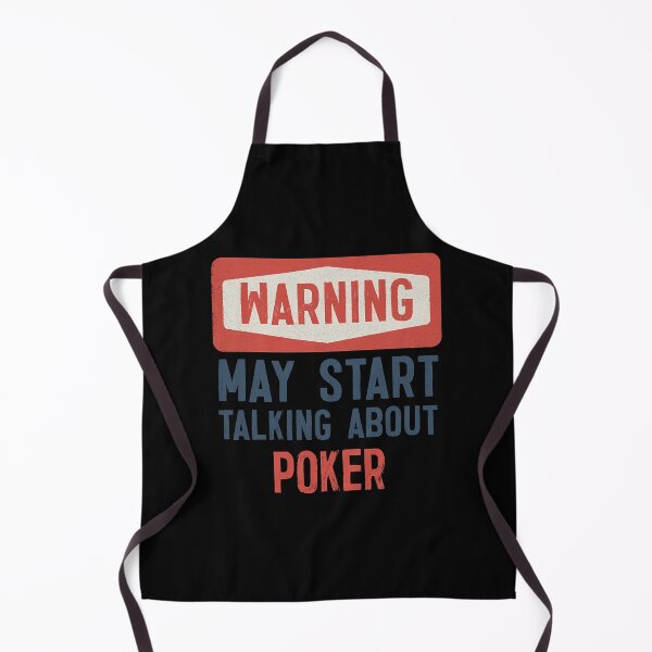 Item preview, Warning May Start Talking About Poker designed and sold by ScottSmit74462.