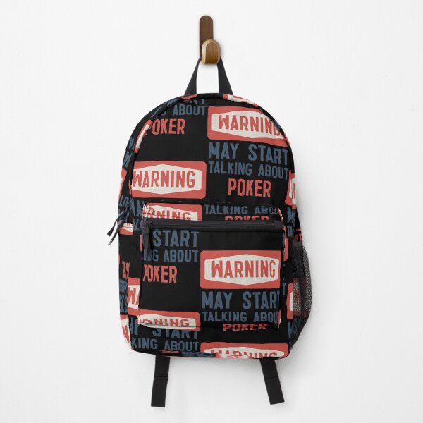 Item preview, Warning May Start Talking About Poker designed and sold by ScottSmit74462.