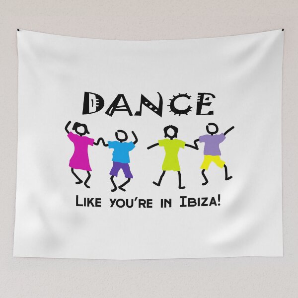 Item preview, Dance Like You're In Ibiza designed and sold by Shabbyprints.