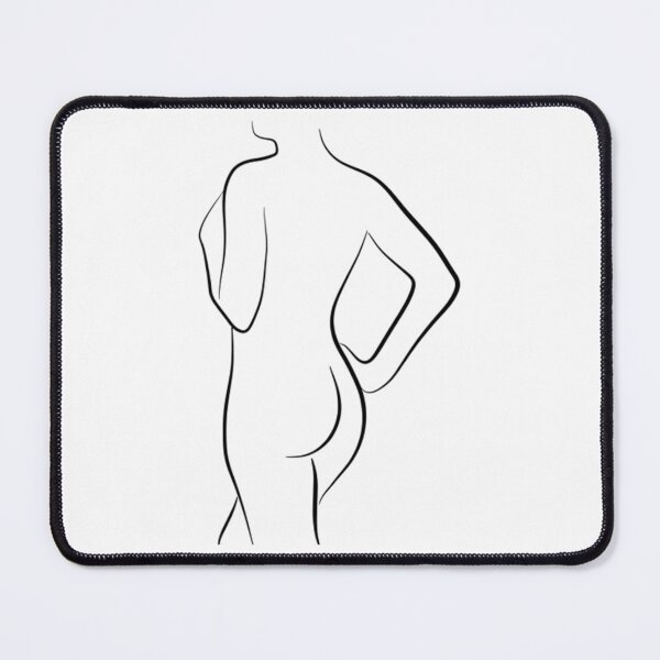 Item preview, Female Line Drawing T-ShirtFemale Line Drawing - Curious Cait designed and sold by StefanDumfries.