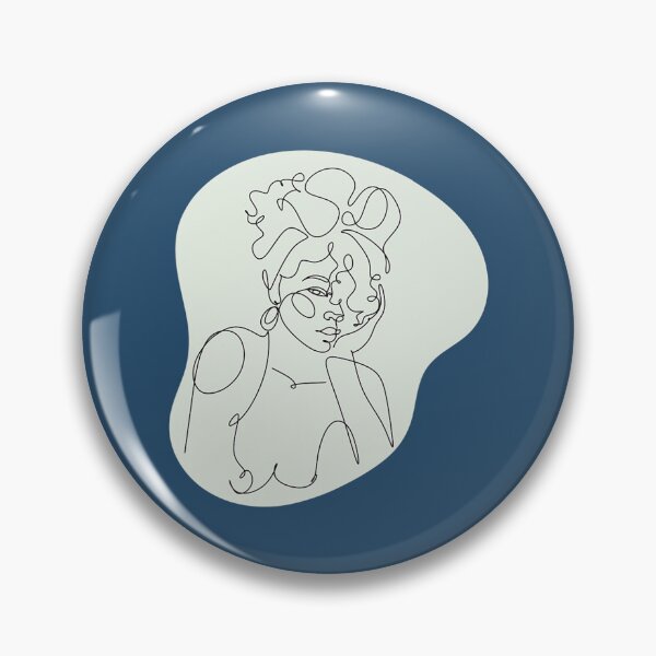 Item preview, Female Nude Pastel Line Art Drawing designed and sold by StefanDumfries.