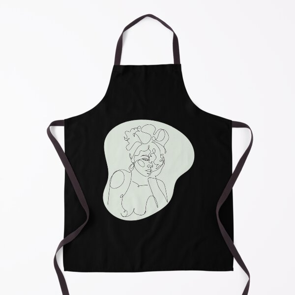 Item preview, Female Nude Pastel Line Art Drawing designed and sold by StefanDumfries.