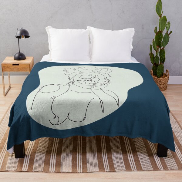 Item preview, Female Nude Pastel Line Art Drawing designed and sold by StefanDumfries.
