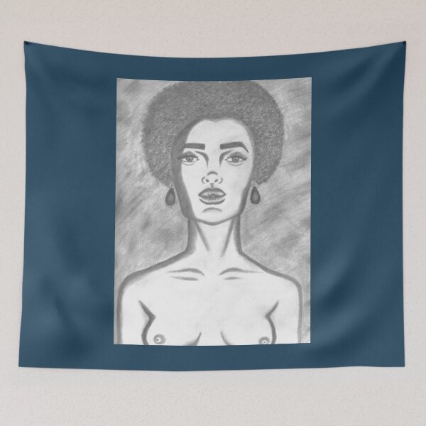 Item preview, Female Nude T-ShirtNatural nude original  designed and sold by StefanDumfries.