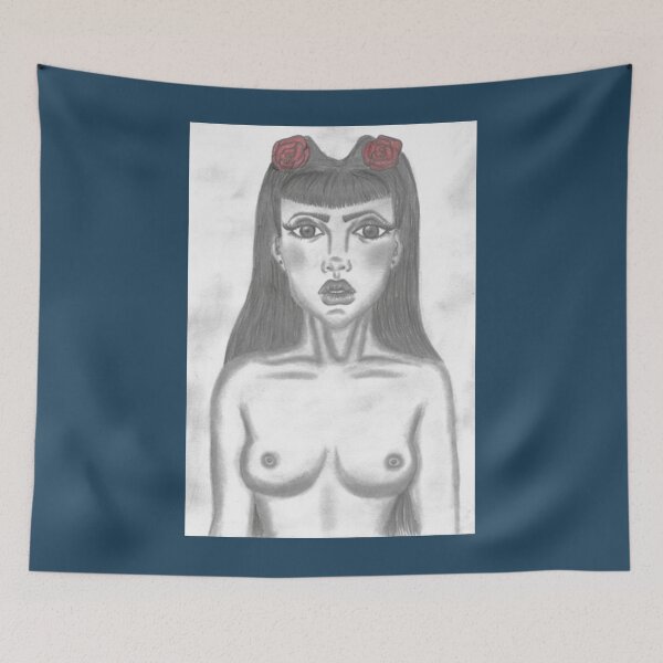 Item preview, Female Nude T-ShirtRosy nude original  designed and sold by StefanDumfries.