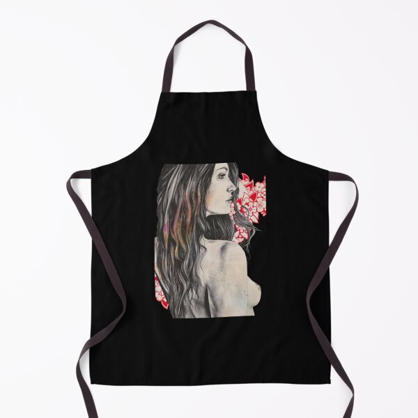 Item preview, Female Nude T-ShirtTragic Illusion _ nude woman with mandala flowers _ trs designed and sold by StefanDumfries.