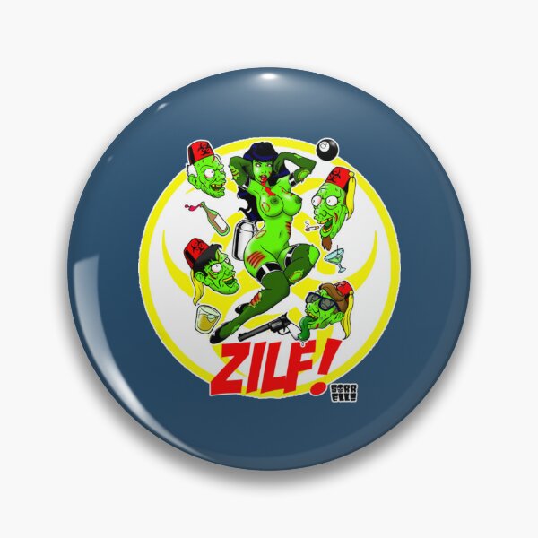 Item preview, Zombie T-ShirtZILF! designed and sold by StefanDumfries.