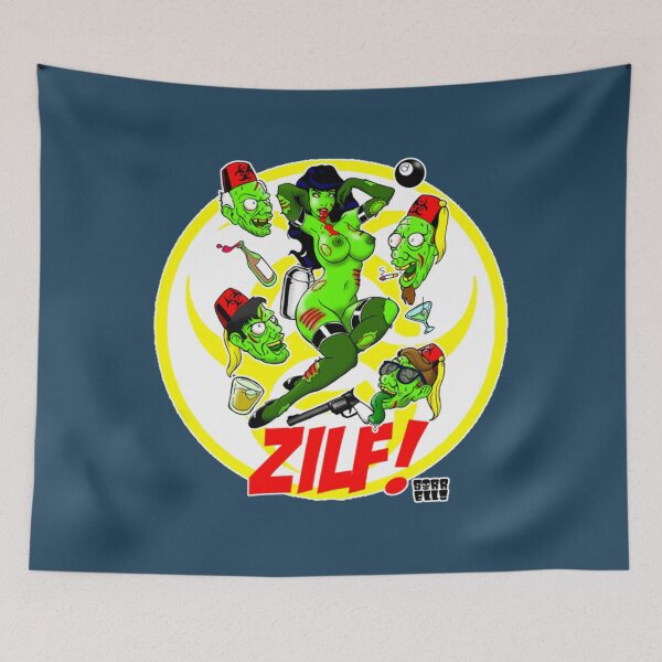 Item preview, Zombie T-ShirtZILF! designed and sold by StefanDumfries.