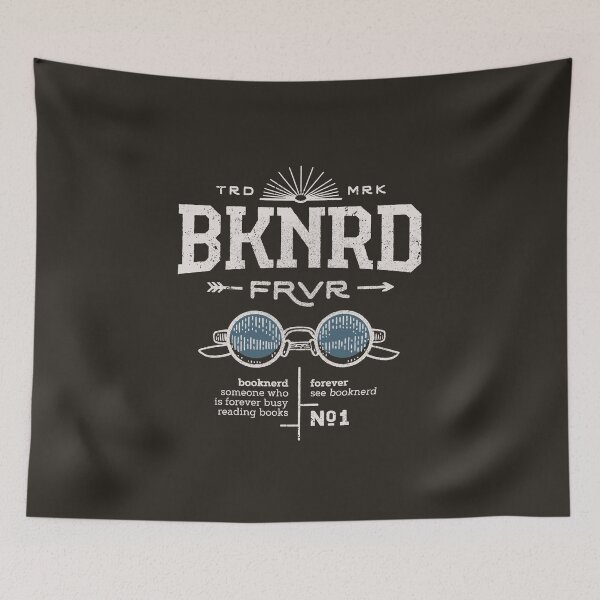 Item preview, Vintage Booknerd BKNRD designed and sold by Geek Updated.