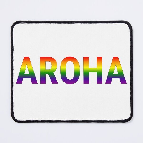 Item preview, Aroha Rainbow Pride Name designed and sold by PrideNames.