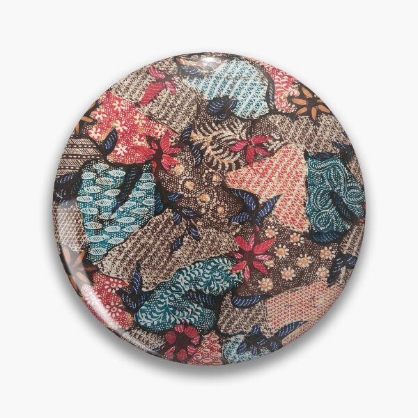 Item preview, Indonesia hand drawn batik brown flower plants pattern Pamekasan Madura designed and sold by Morcawork.