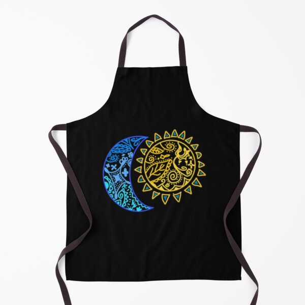 Item preview, sun and moon doodle designed and sold by time-to-relax.