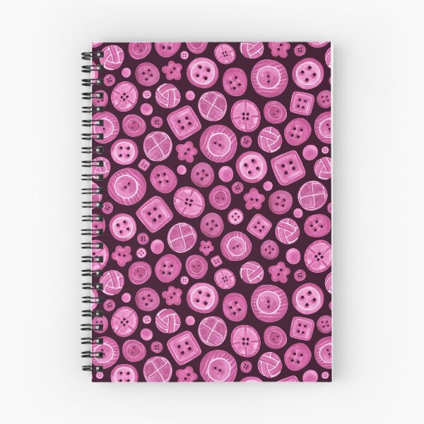 Item preview, Painted Buttons // Black & Pink designed and sold by The Wellington Boot.