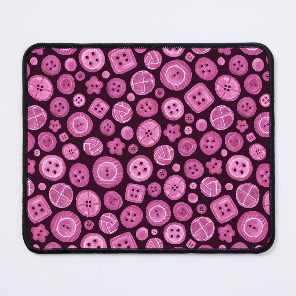 Item preview, Painted Buttons // Black & Pink designed and sold by The Wellington Boot.