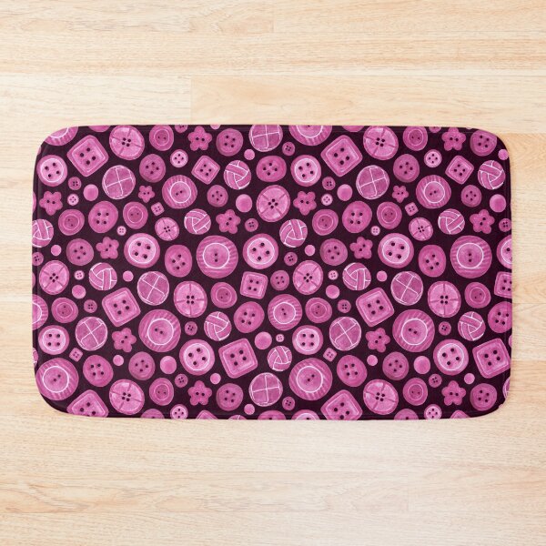 Item preview, Painted Buttons // Black & Pink designed and sold by The Wellington Boot.