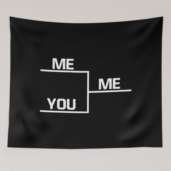 Item preview, Winning Funny You Me Bracket Funny Sports Gym foot designed and sold by MascheranoRud.