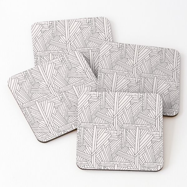 Item preview, Lines grid rattan  designed and sold by Milatoo.