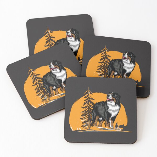 Item preview, CLASSIC DOG FOREST TREE SUN MOUNTAIN GRAPHIC designed and sold by zoripet Store.