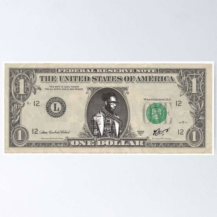 Thug Money Sticker
