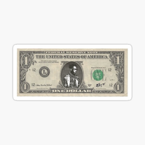 Supreme 2024 dollar sticker