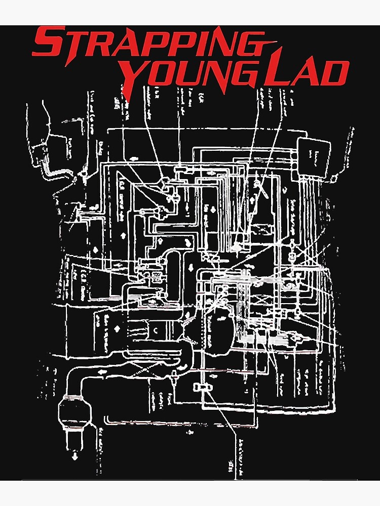"Strapping young lad" Poster for Sale by MichaelSherk Redbubble