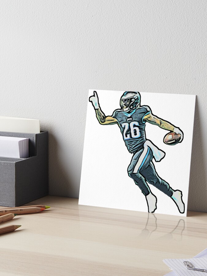 Philadelphia eagles football player graphic design cartoon style artwork