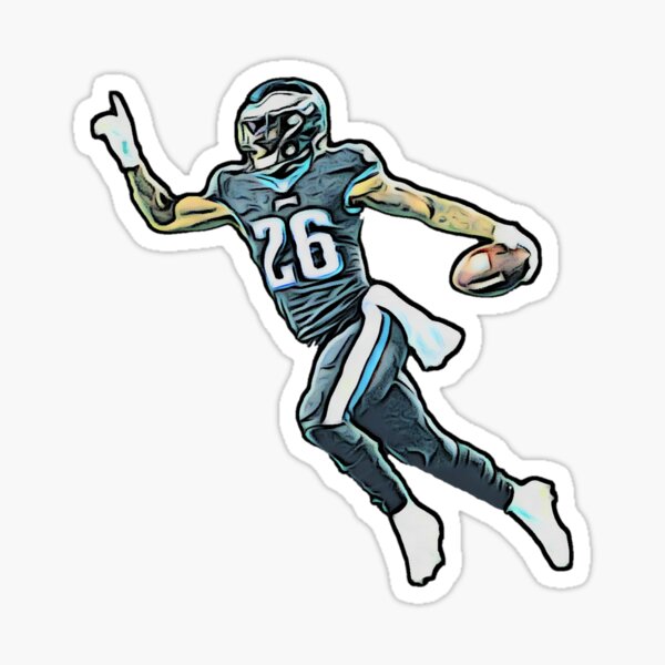 Miles Sanders Eagles Stickers for Sale