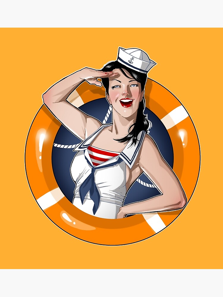 Hello Sailor Canvas Print For Sale By Mingmonger Redbubble 5916