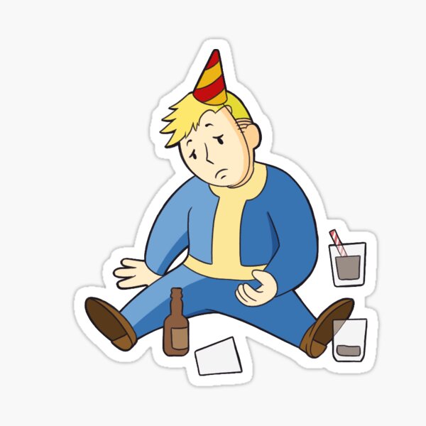 Fallout Perk Stickers for Sale