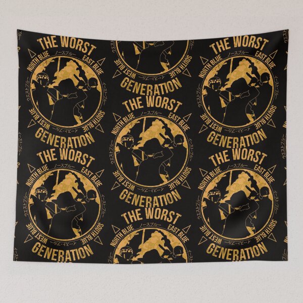 Item preview, One Piece - The Worst Generation Classic T-Shirt designed and sold by Johnahey.