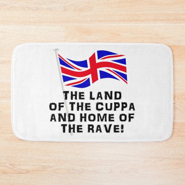 Item preview, Land Of The Cuppa - Home Of The Rave designed and sold by Shabbyprints.