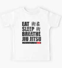 Eat Sleep Breathe Jiu Jitsu Kids Tee