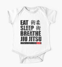 Essen Sie Schlaf Atmen Jiu Jitsu Baby Body Kurzarm
