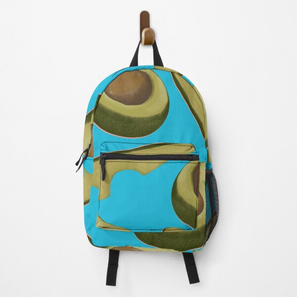 Item preview, Avocado - blue background designed and sold by sylviabosky.