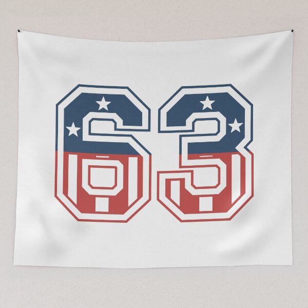Item preview, Number 63 USA designed and sold by PaulSDesign.