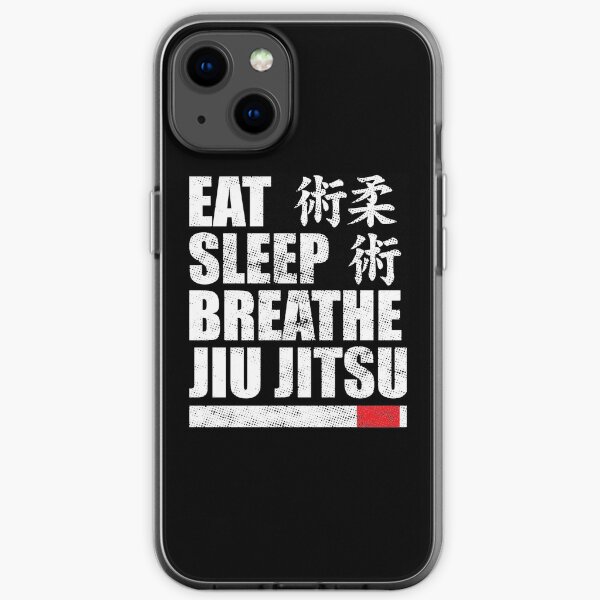 Eat Sleep Breathe Jiu Jitsu iPhone Soft Case
