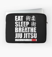 Eat Sleep Breathe Jiu Jitsu Laptop Sleeve